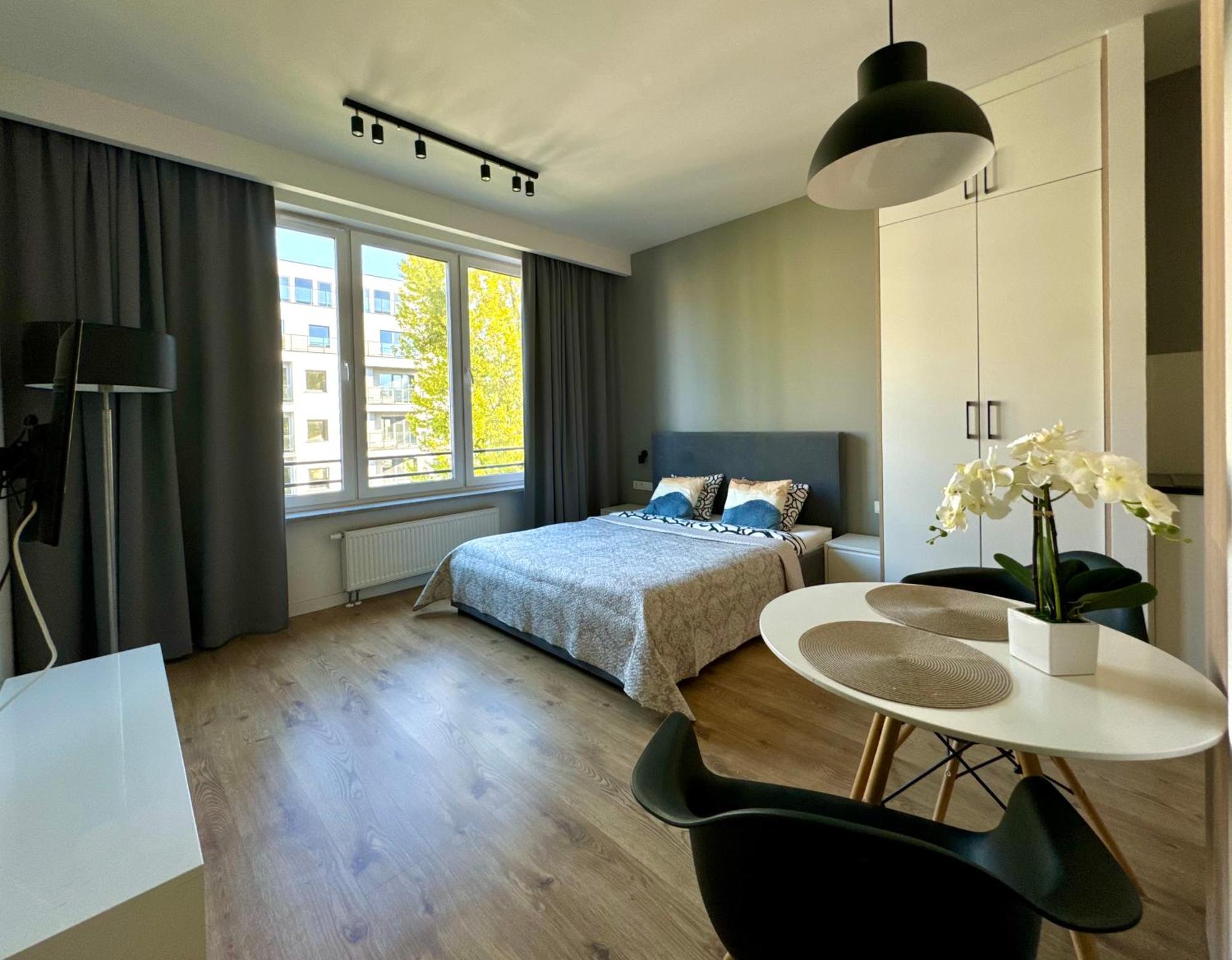 Апартаменты K22 Apart In Warsaw Slawinska 505 Экстерьер фото